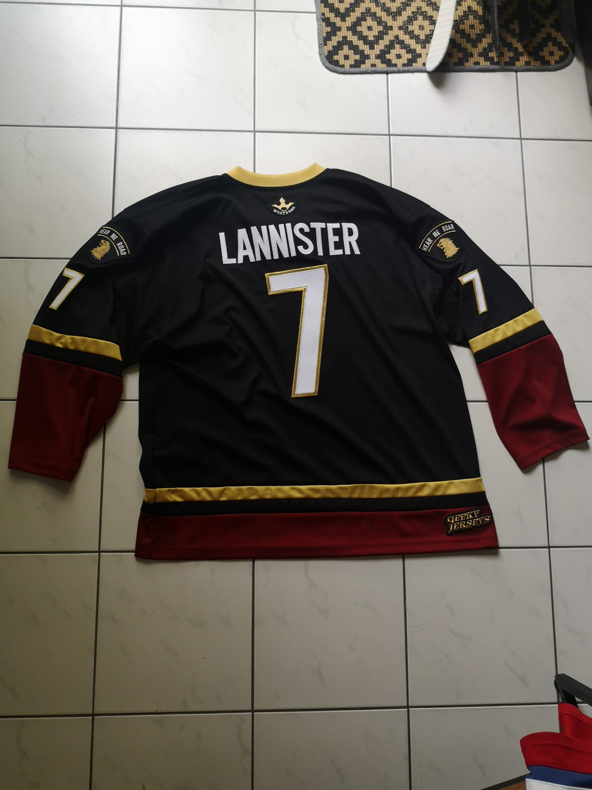 Maillot  « Games of Thrones » LANNISTER